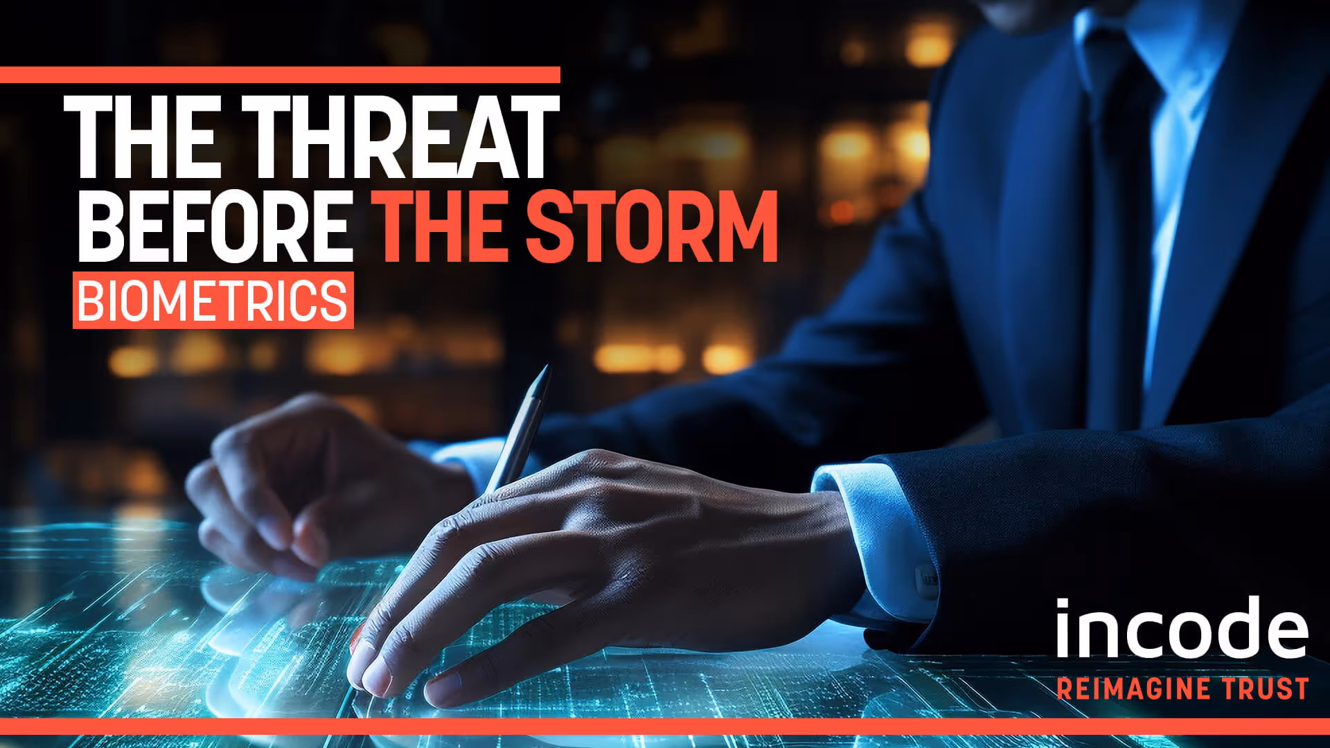 The Threat Before the Storm