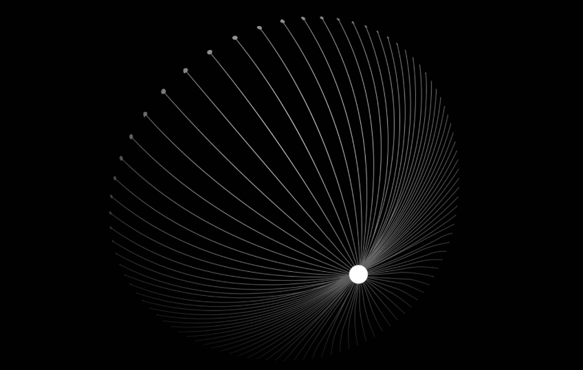 Abstract illustration of a network powered by Incode