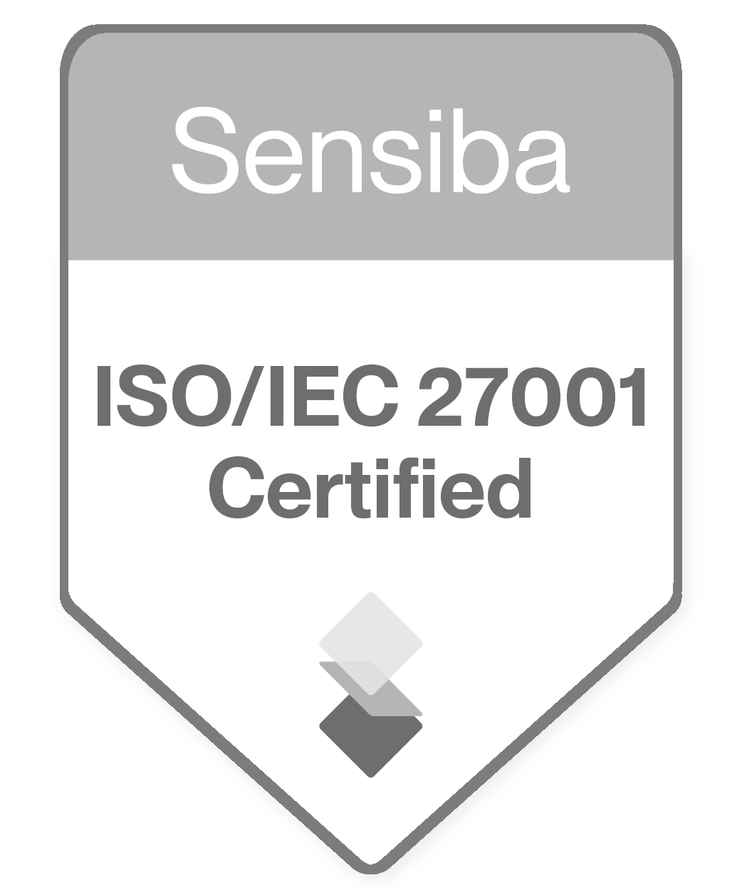 Sensiba ISO/IEC 27001 Certified