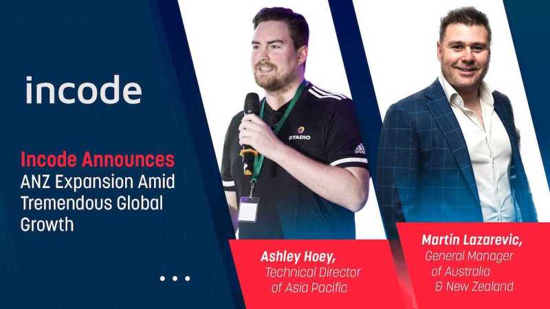 Incode Announces ANZ Expansion Amid Tremendous Global Growth