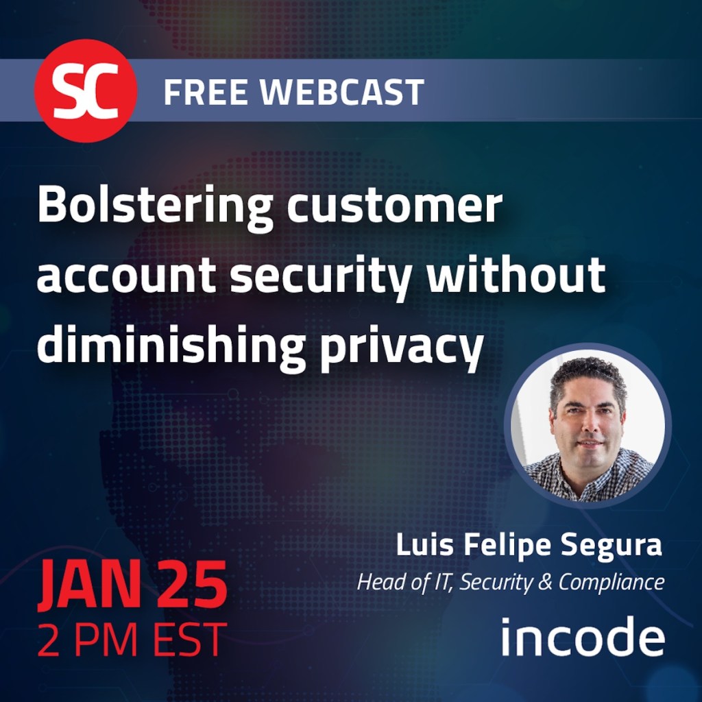 Bolstering customer account security without diminishing privacy