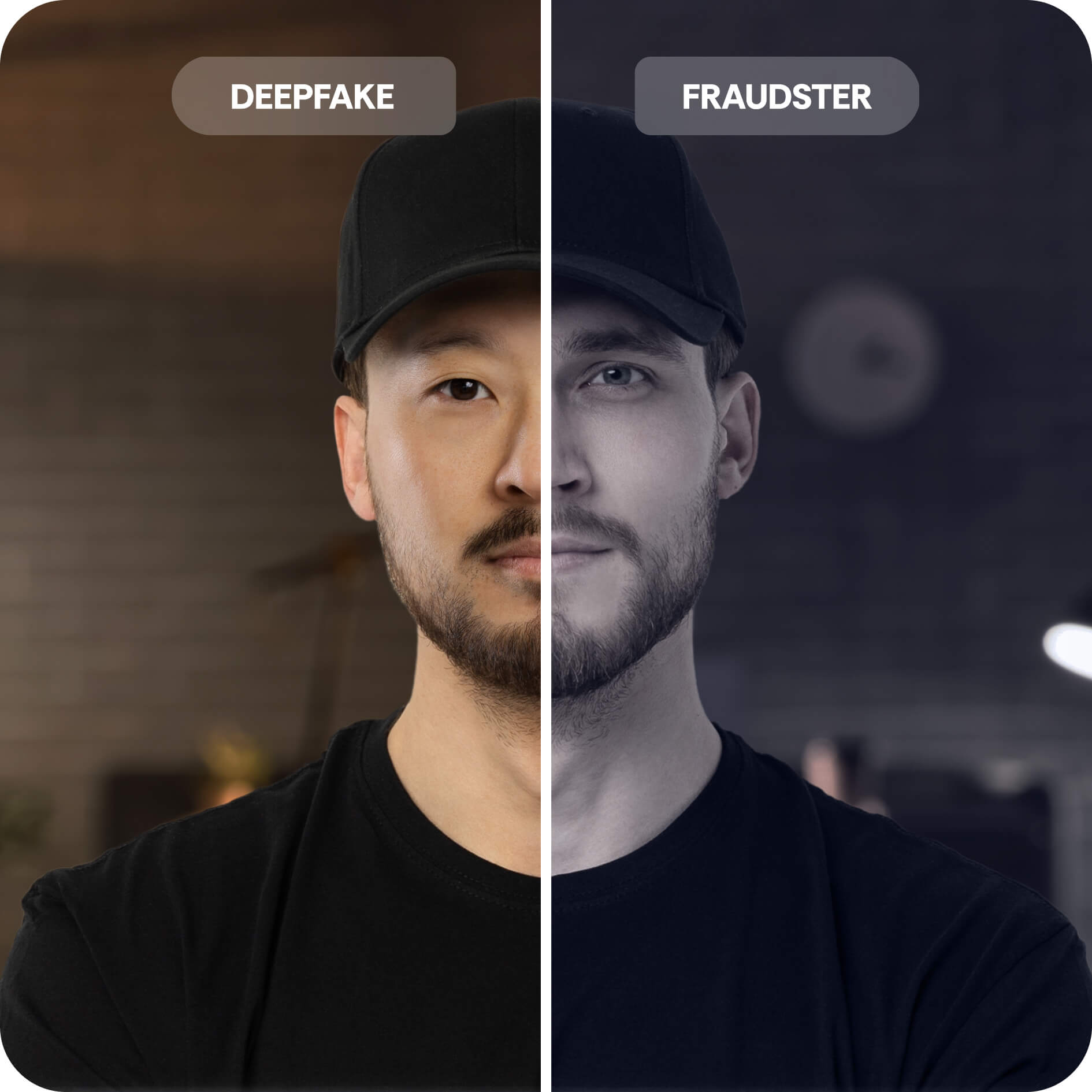 deepfake vs fraudster