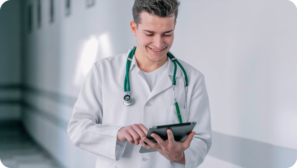 With Incode, medical staff can quickly and secure access records without cumbersome authentication hurdles, even in emergencies.