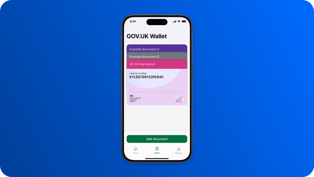 The GOV.UK Wallet securely stores British citizen’s official documents on smartphones.