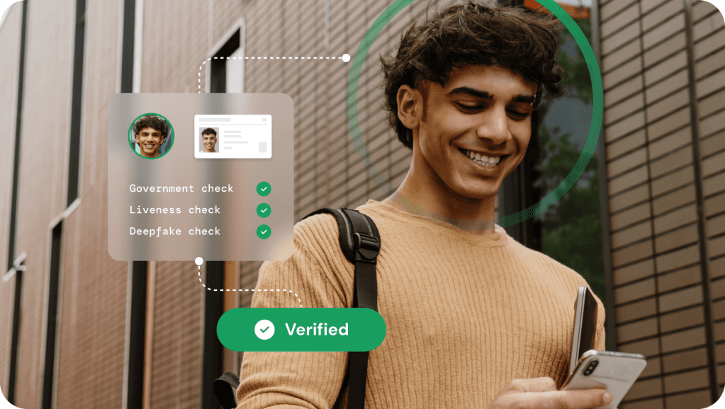 Incode Workforce uses biometrics and document verification to check that your candidate or employee is who they say they are.