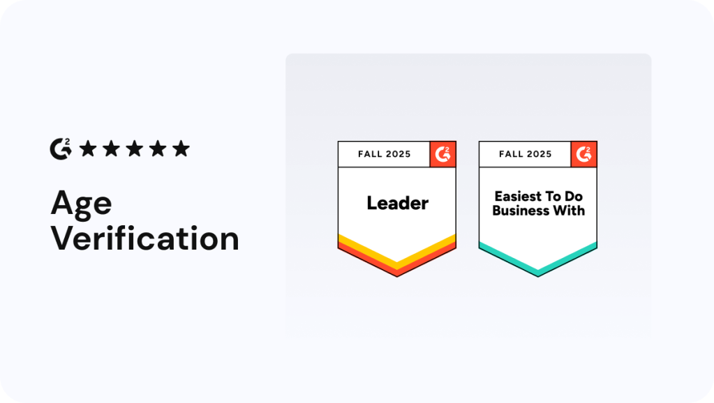 Incode has been named a Leader in the G2 Summer 2025 report for Age Verification.
