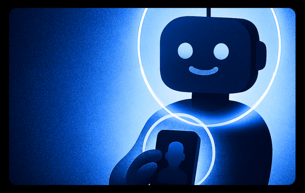 Abstract illustration of a robot