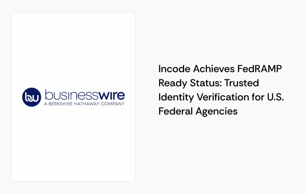 ncode Achieves FedRAMP Ready Status: Trusted Identity Verification for U.S. Federal Agencies